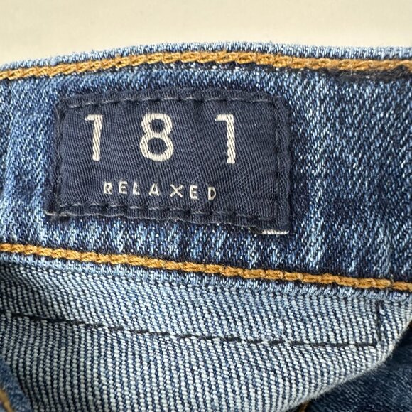 Lucky Brand 181 Relaxed Denim Jeans Size 34 x 32 Blue Straight Leg Western - Picture 4 of 11